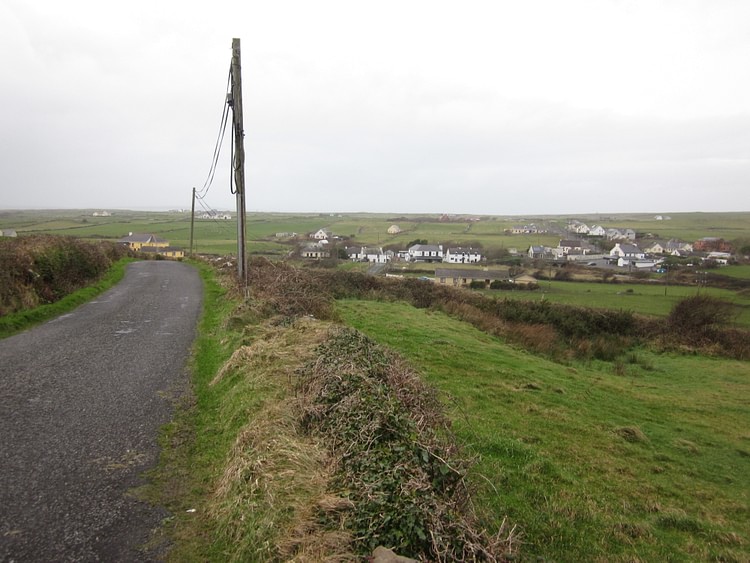 View of the Village of Doolin, County Clare, Ireland