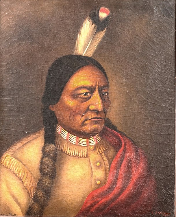 Portrait of Sitting Bull, 1890