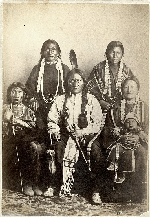 Sitting Bull and Family 1881/1882