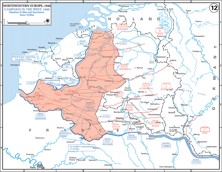 Germany's Western Attack, May 1940