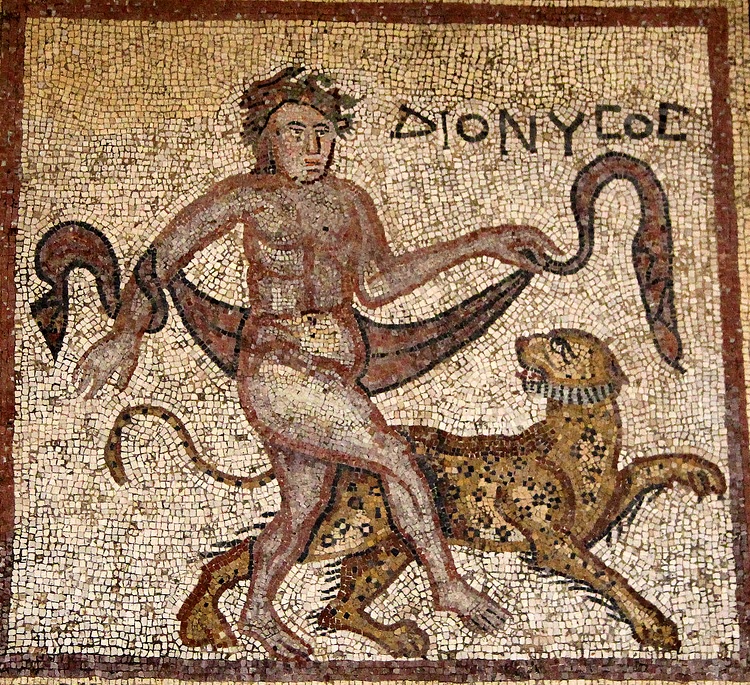 Dionysos with Panther