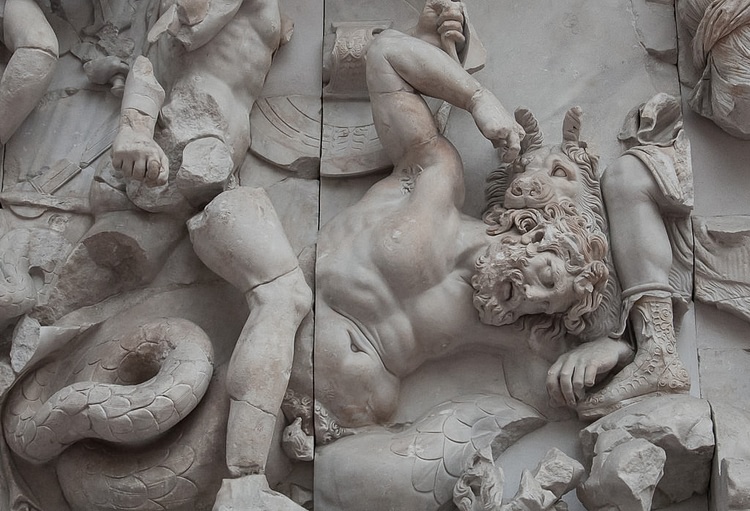 The Giant Killed by Artemis