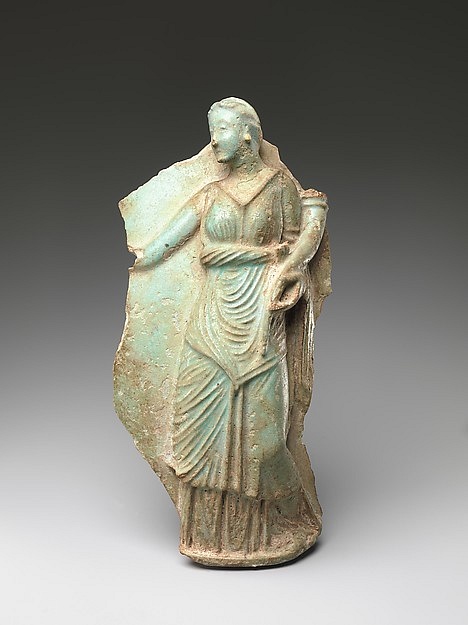 Vase Fragment Portraying Berenike II as Isis-Aphrodite
